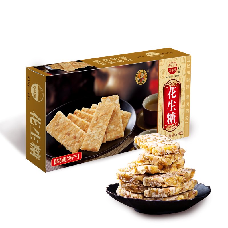 北地盒装花生糖